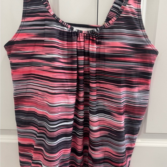 Free country tankini swimsuit with swim shorts sz XL - Picture 2 of 5